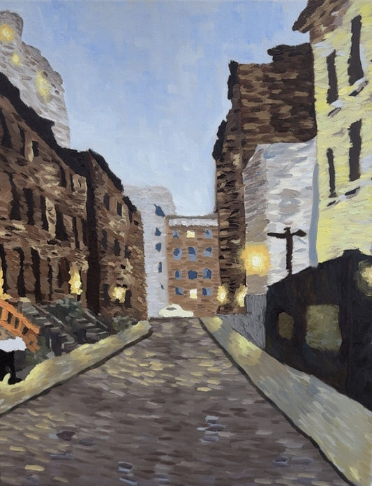 Broken Color in the West Village *ORIGINAL*